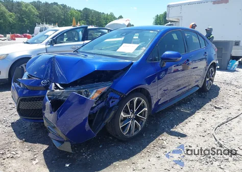 2020 Toyota Corolla Se from USA, damaged, VIN JTDS4RCE3LJ040726